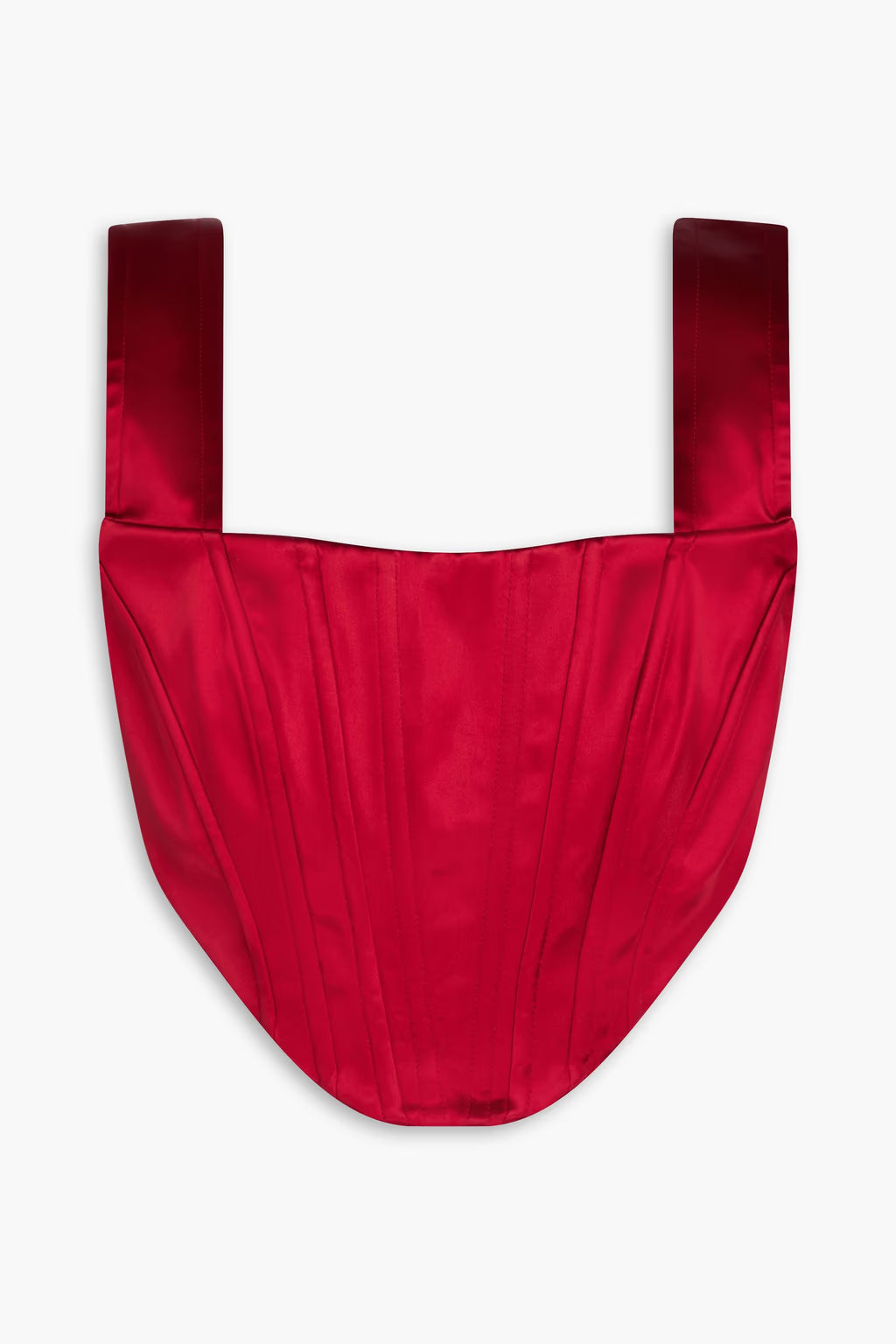 Dolce & Gabbana Cropped satin bustier top