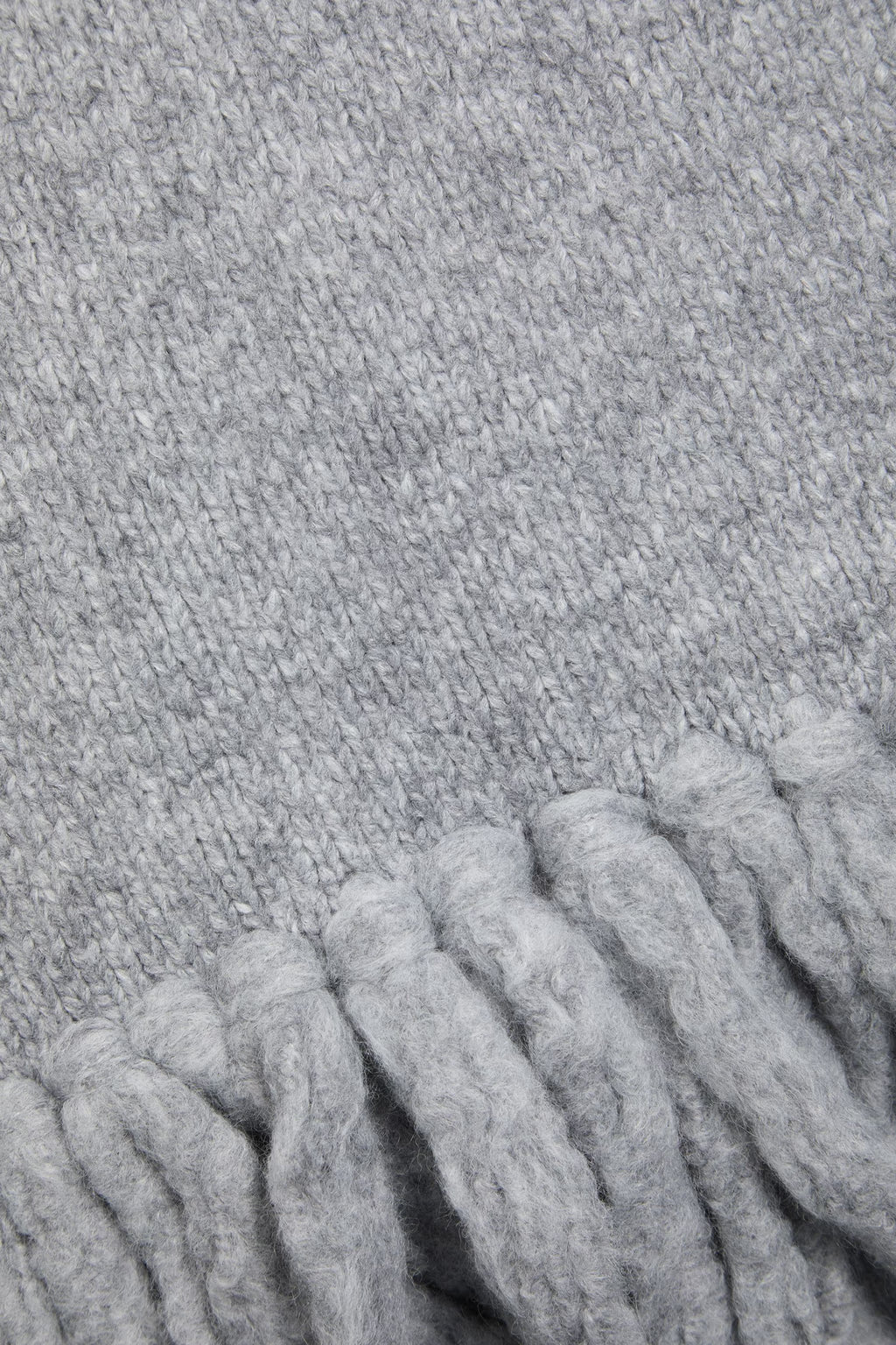 Dolce & Gabbana Fringed knitted scarf