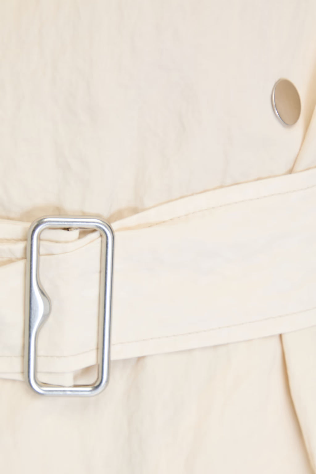 Burberry Crinkled shell trench coat