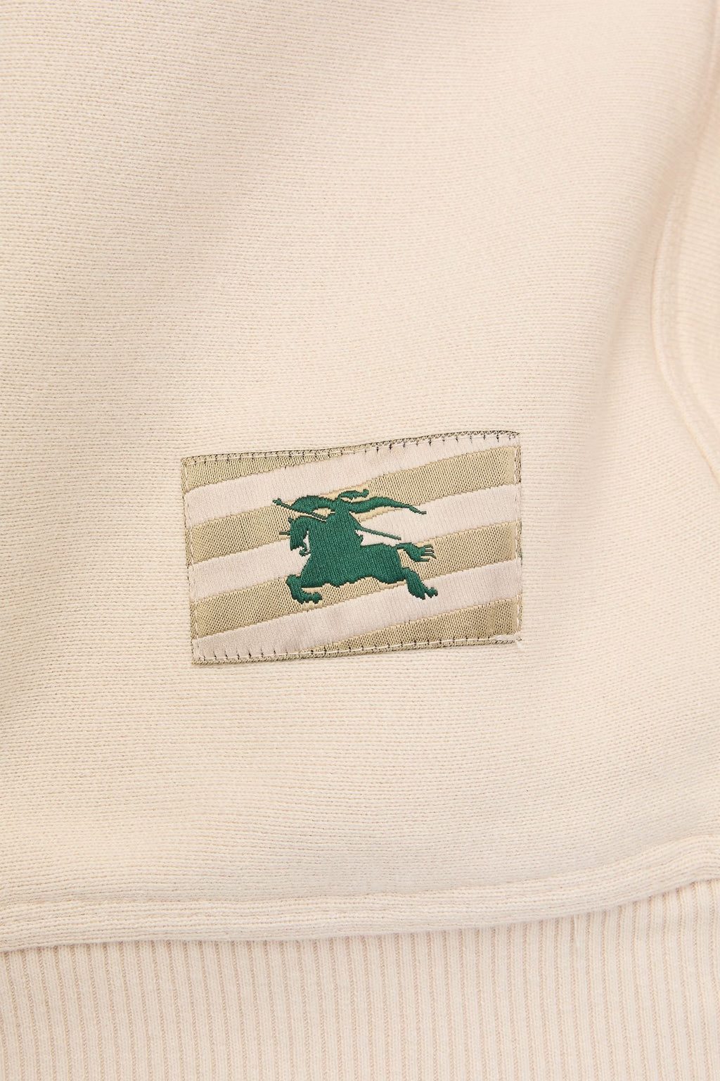 Burberry Cotton-fleece hoodie