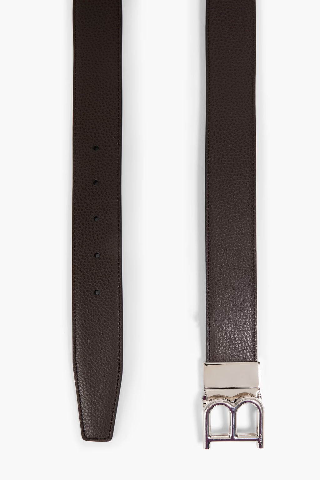 Bally Pebbled-leather belt