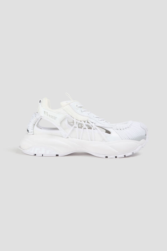 Versace Mercury M_VS_01 leather and mesh sneakers
