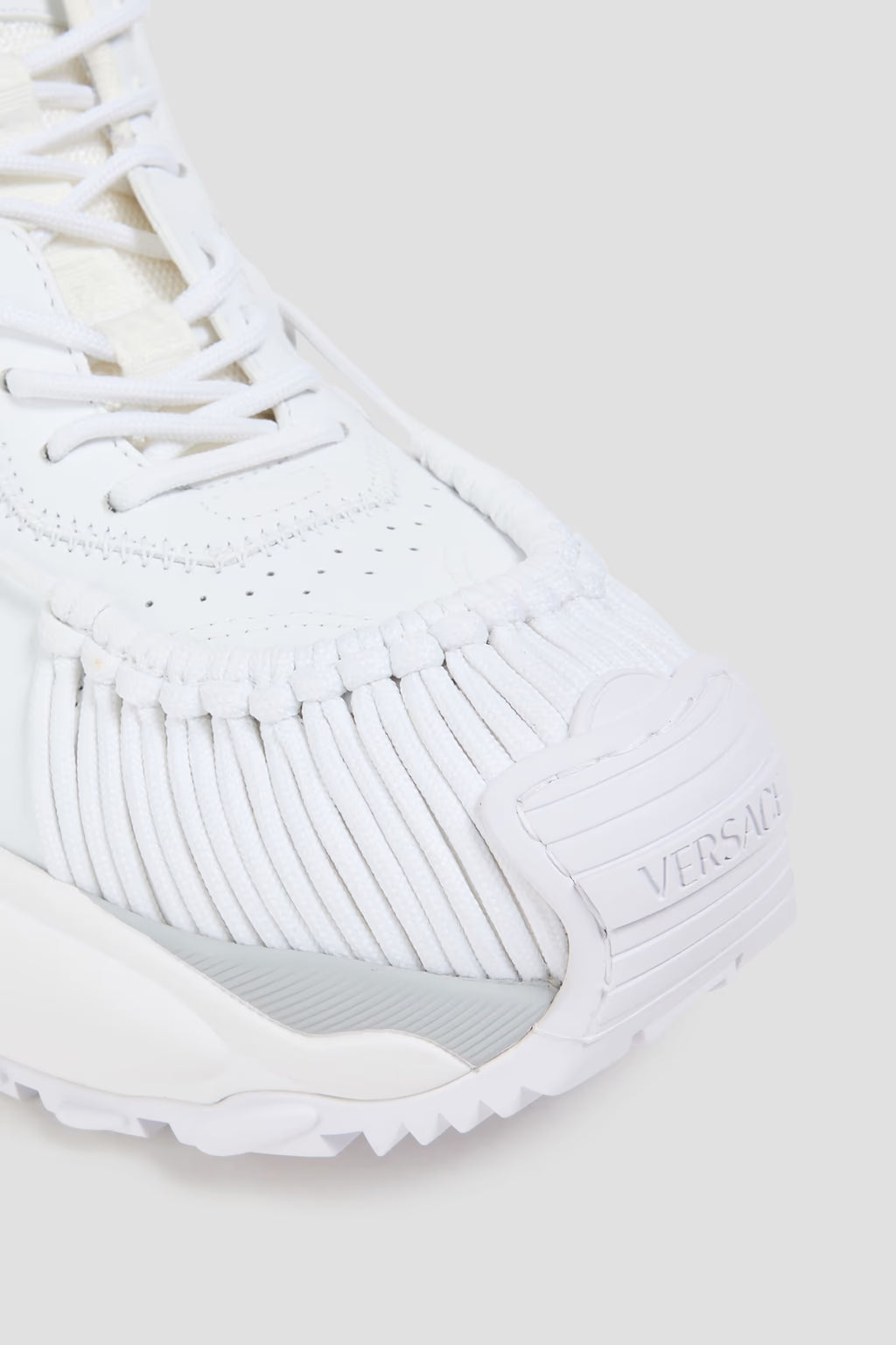Versace Mercury M_VS_01 leather and mesh sneakers