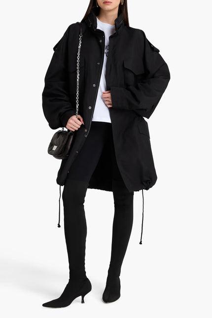 Maison Margiela Crepe Hooded Parka