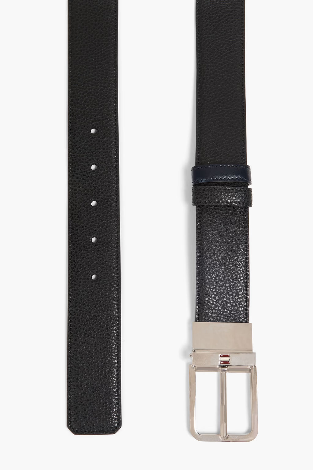 Bally Pebbled-leather belt