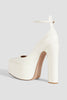 Valentino Garavani Tan-Go Patent-Leather Platform Pumps