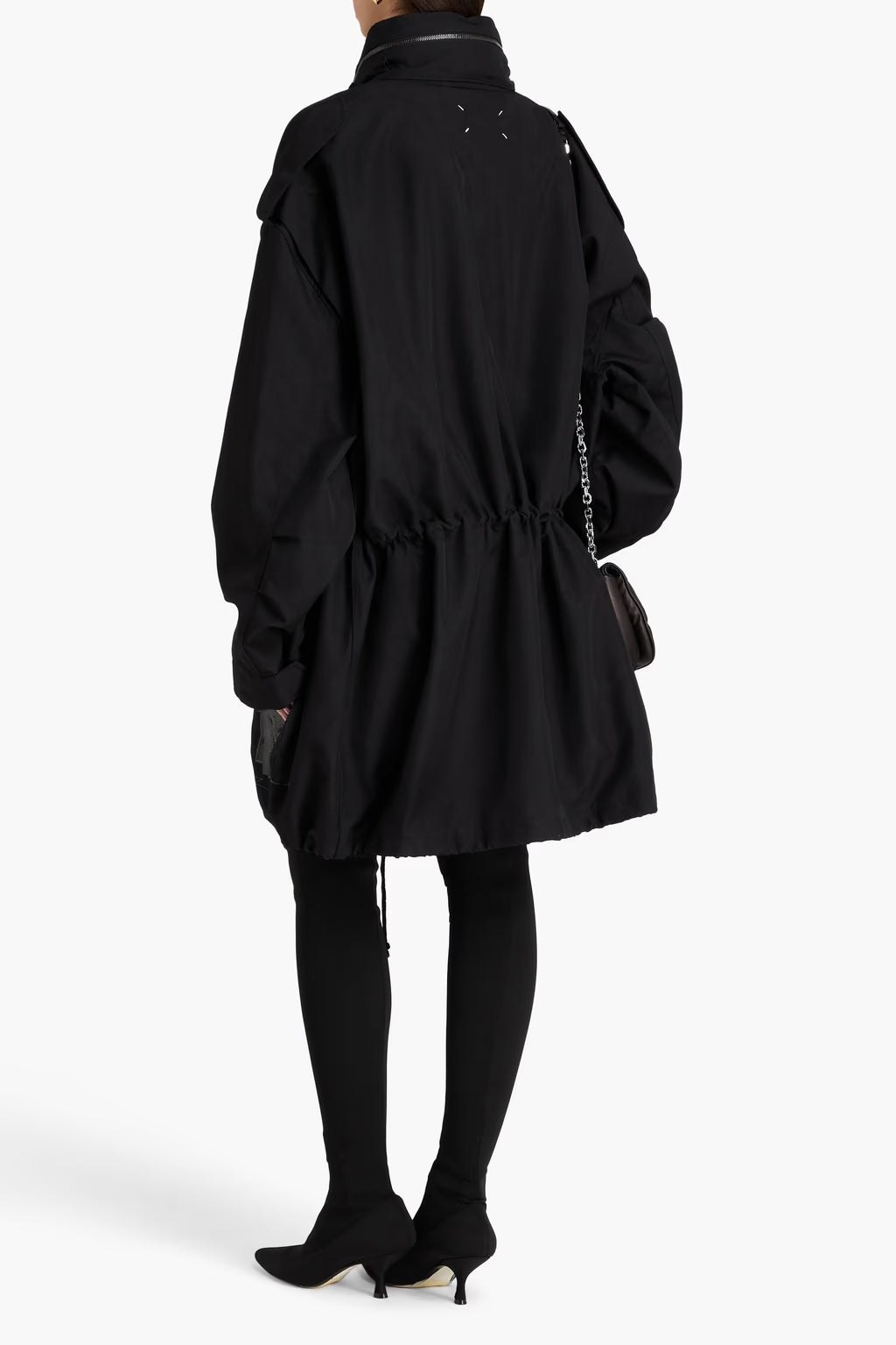 Maison Margiela Crepe Hooded Parka