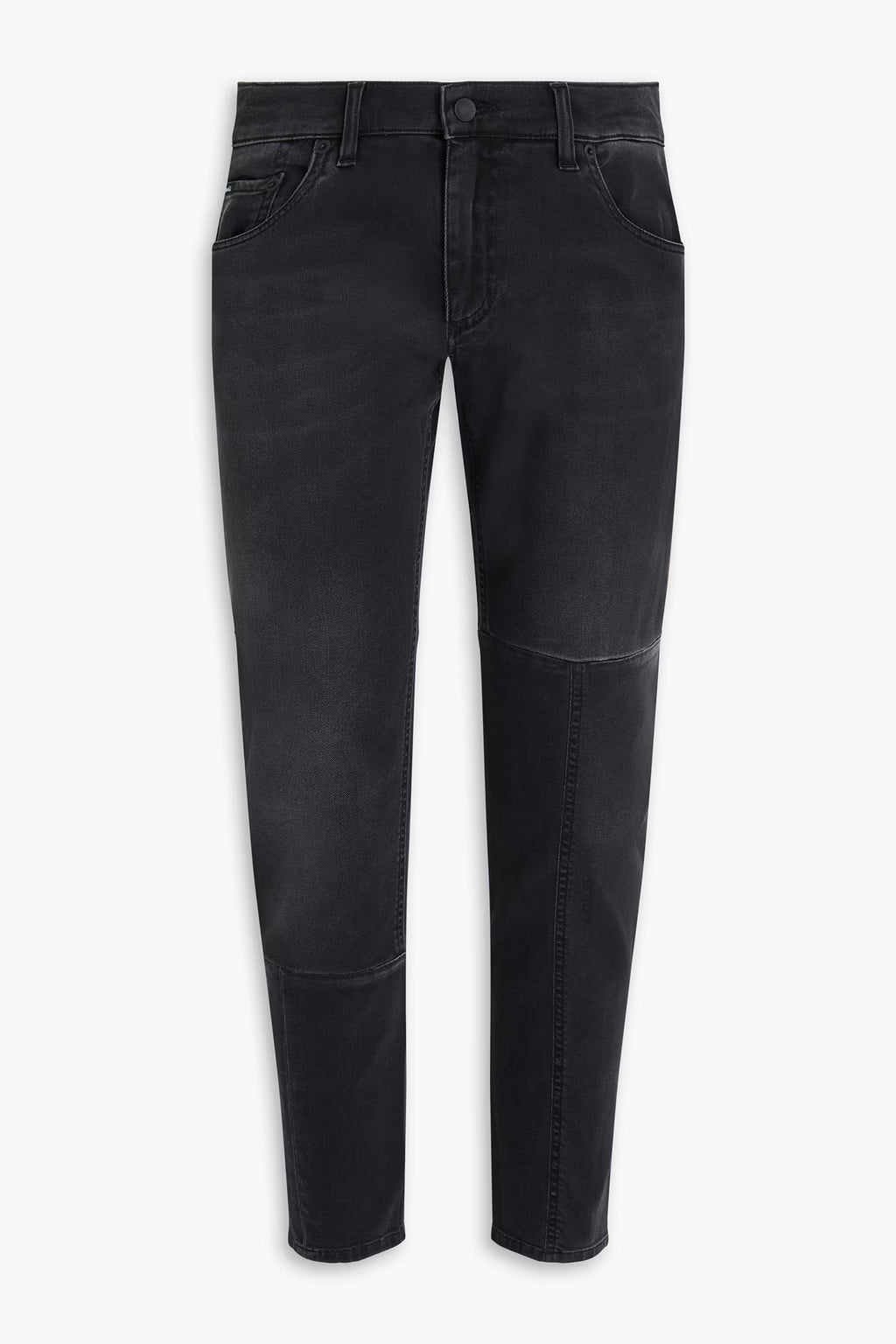 Dolce & Gabbana Slim-fit appliquéd denim jeans