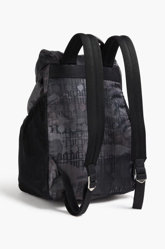 Palm Angels Printed shell backpack