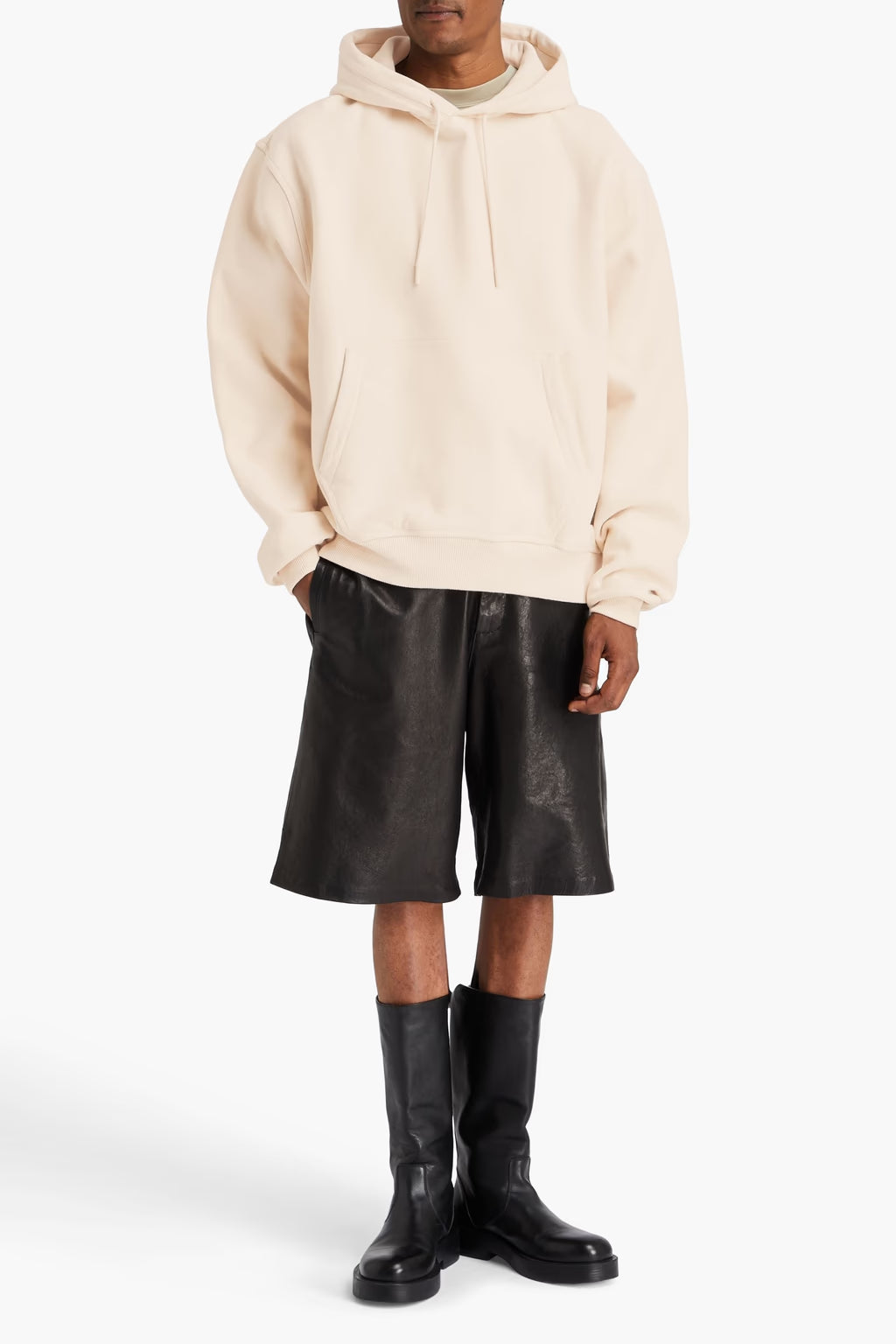Burberry Cotton-fleece hoodie