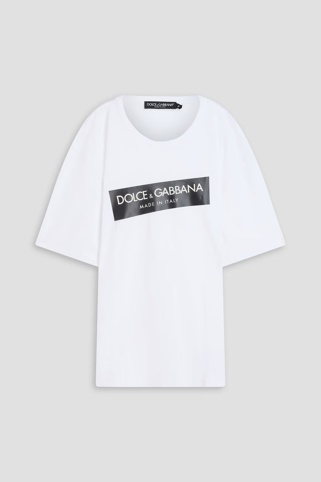 Dolce & Gabbana Printed cotton-jersey T-shirt
