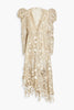Zimmermann Embellished Tulle Midi Dress