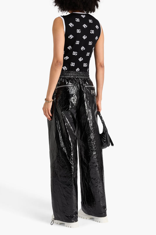 Dolce & Gabbana Crinkled wide-leg pants