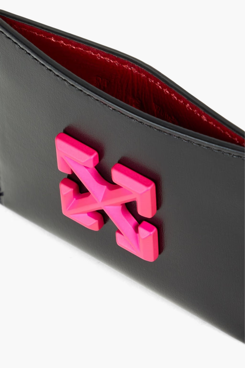 Off-White Jitney leather cardholder