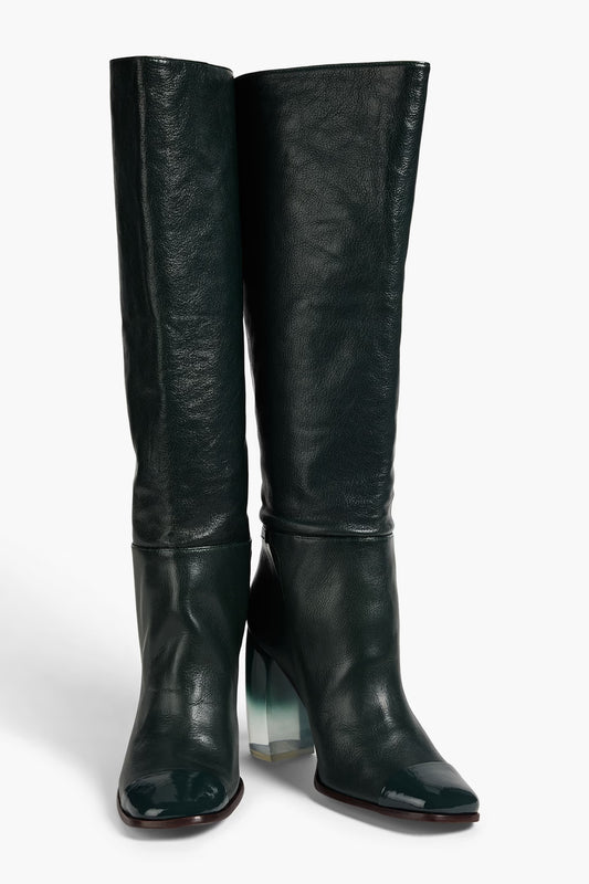 Tory Burch Leather knee boots