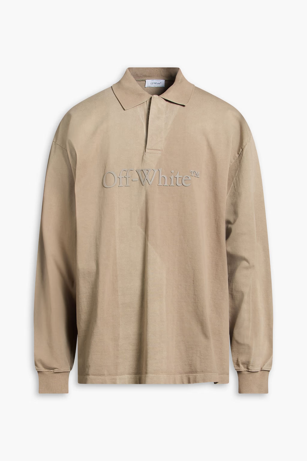 Off-White Cotton-jersey polo shirt