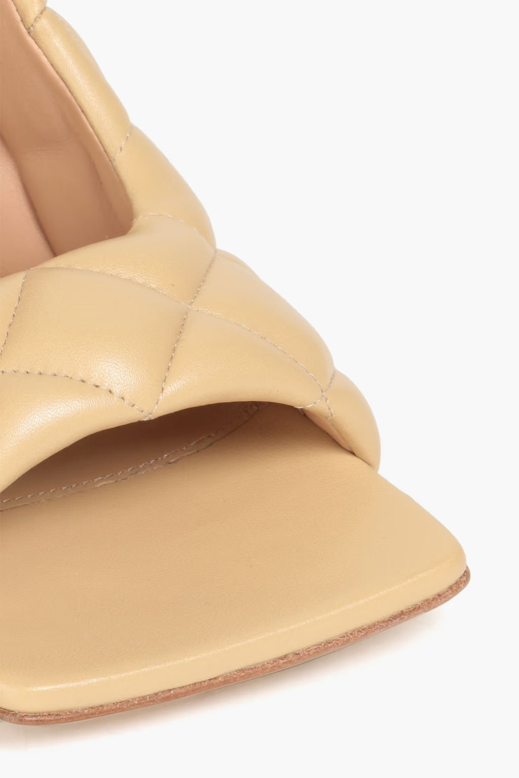 Bottega Veneta Quilted padded leather slingback sandals