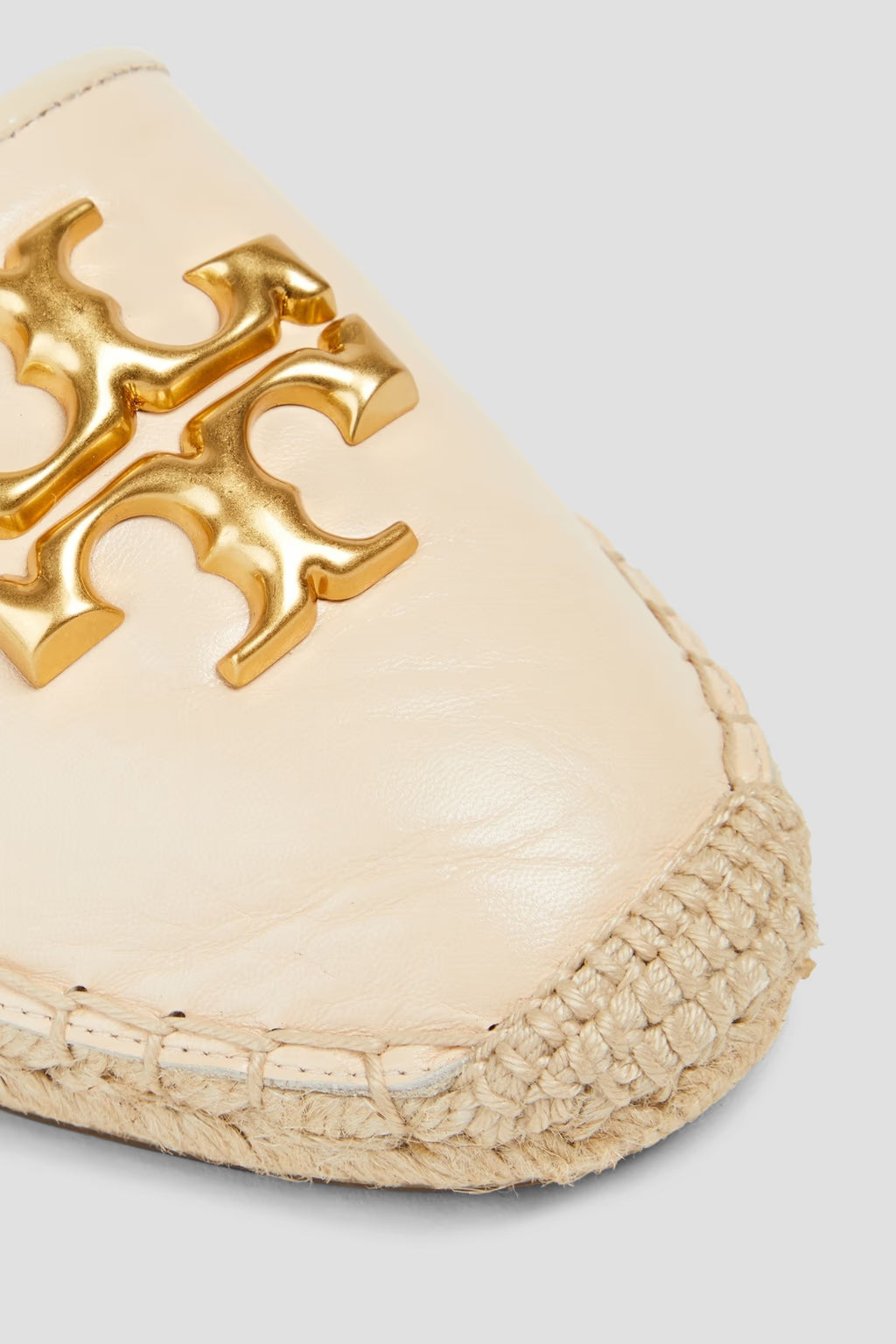 Tory Burch Eleanor embellished leather espadrilles