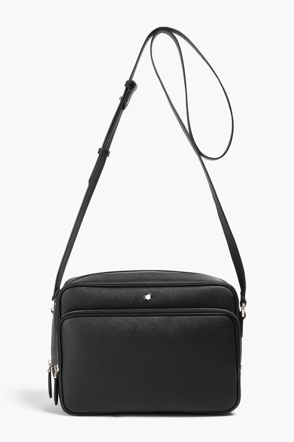 Montblanc Sartorial textured-leather messenger bag