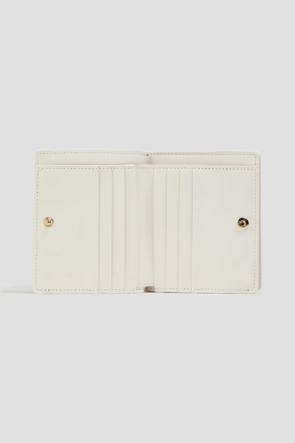 Chloé Embroidered leather wallet
