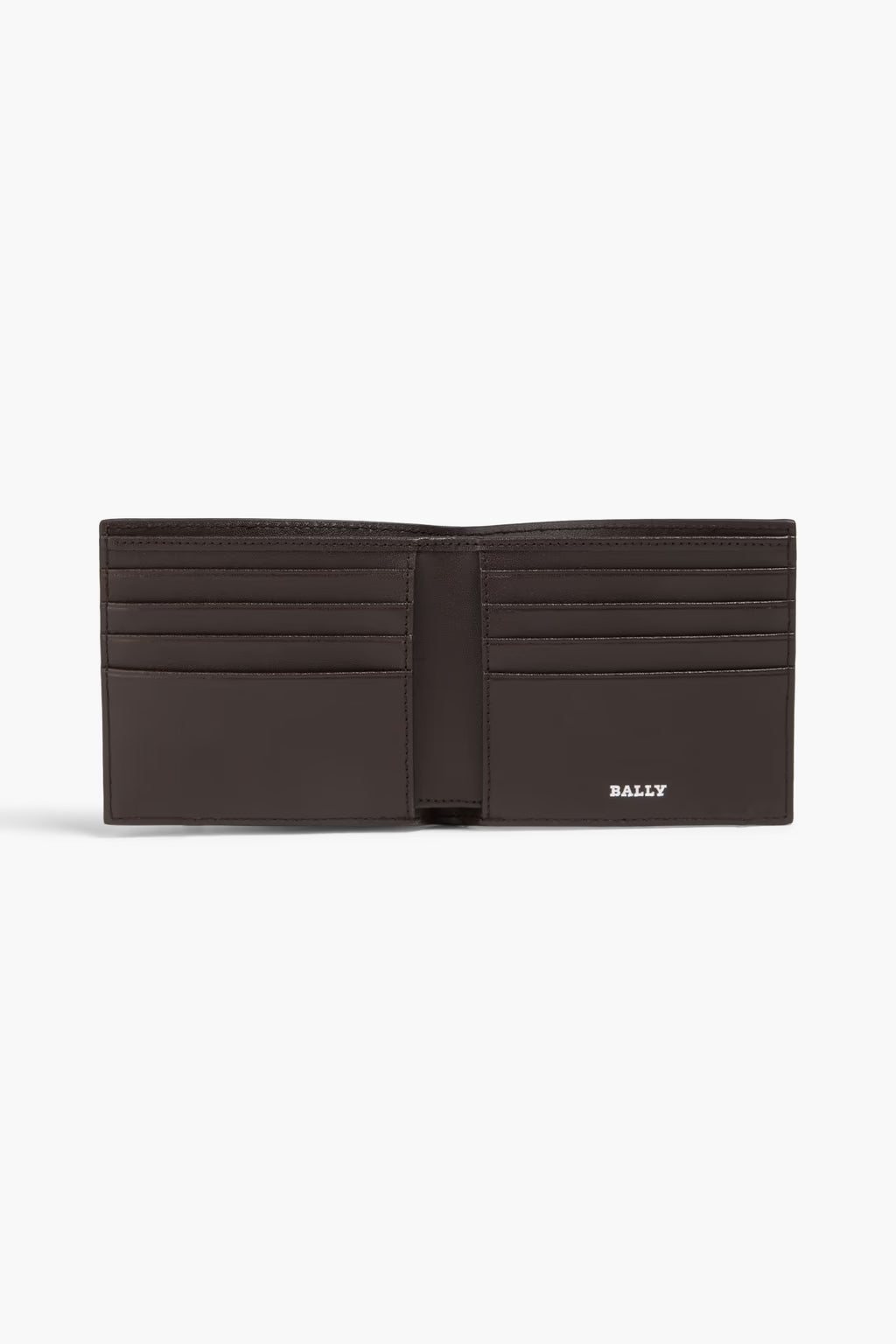 Bally Striped leather wallet
