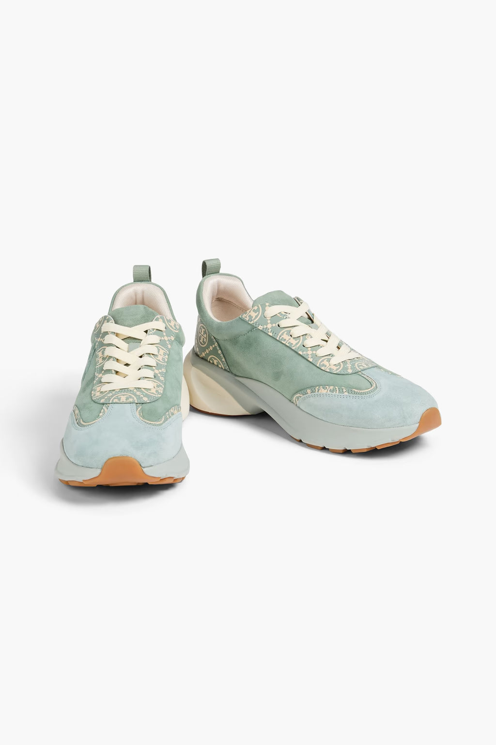 Tory Burch Good Luck suede sneakers