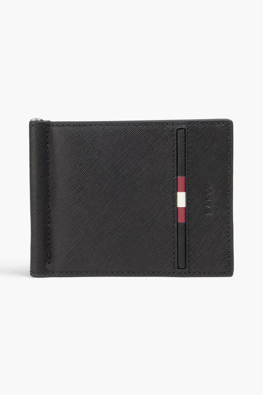 Bally Textured-leather wallet