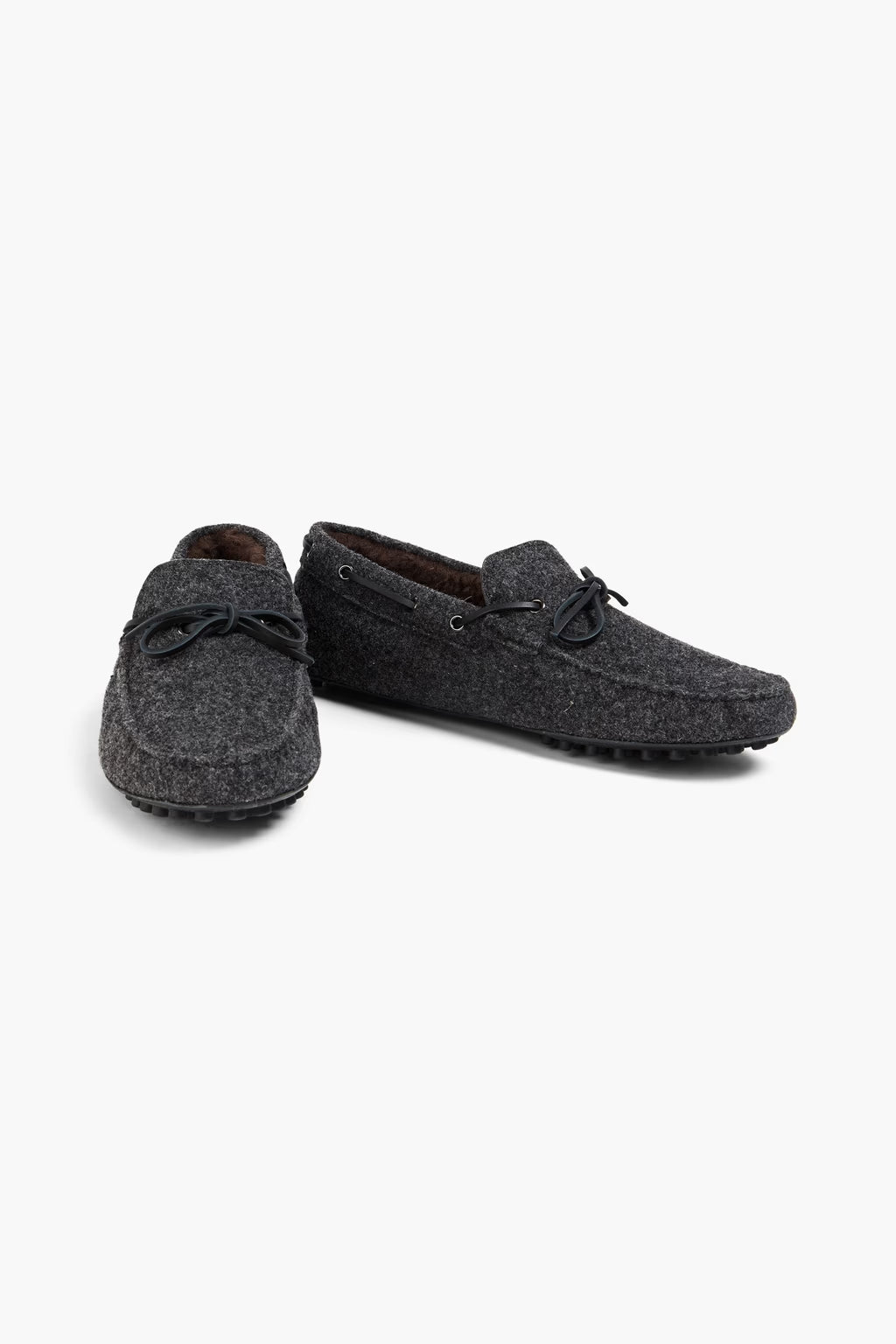 Tod's Gommino felt driving shoes