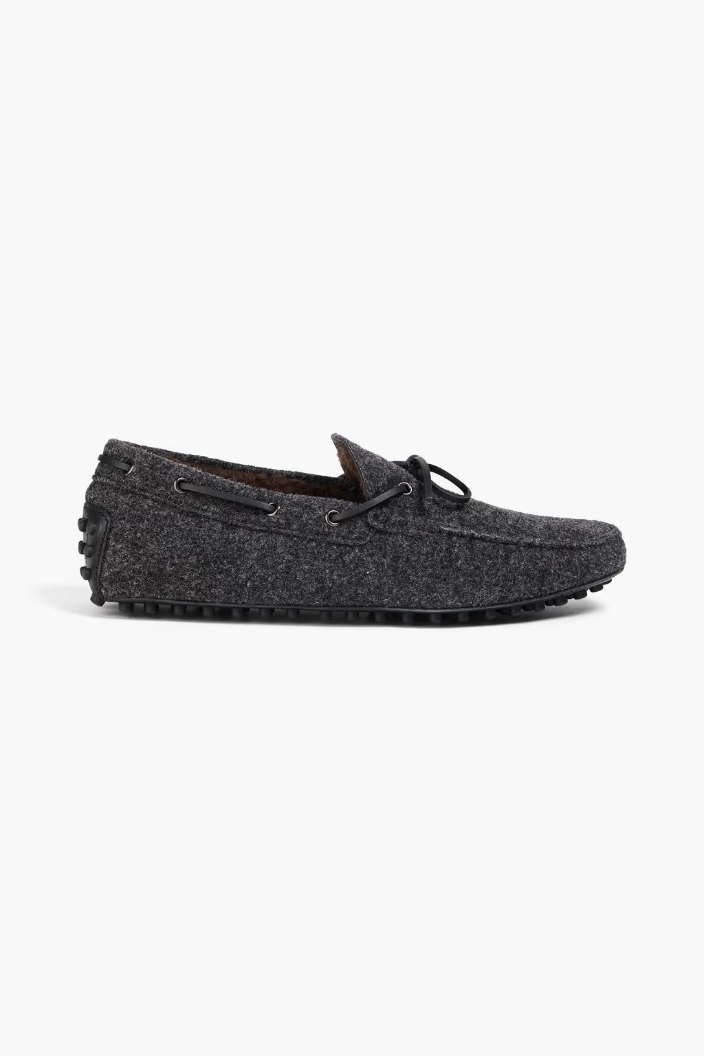Tod's Gommino felt driving shoes