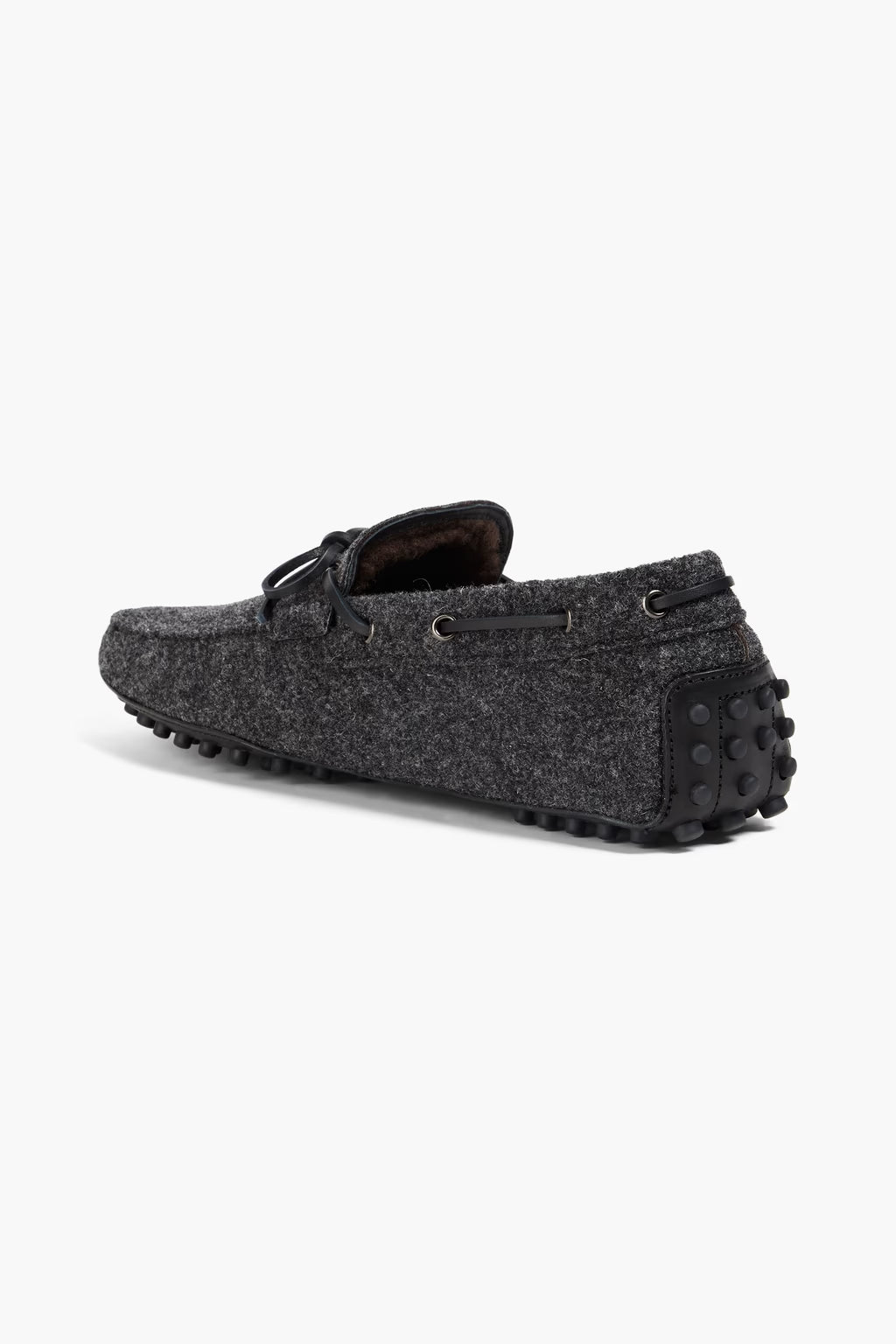 Tod's Gommino felt driving shoes