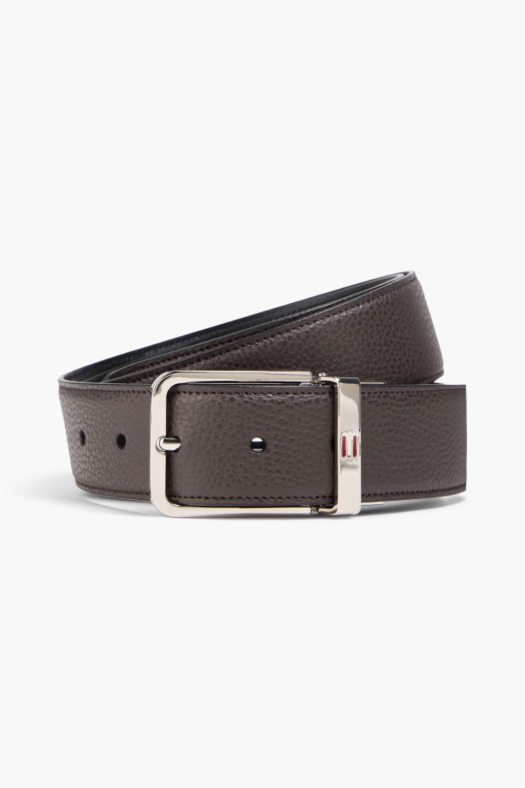 Bally Pebbled-leather belt