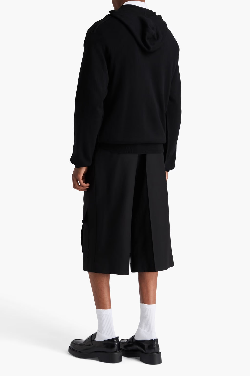 Burberry Wool half-zip hoodie