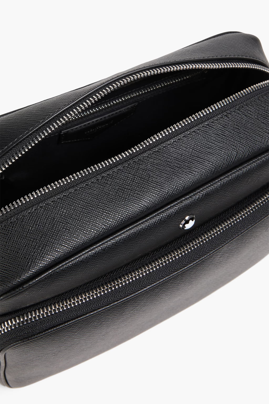 Montblanc Sartorial textured-leather messenger bag