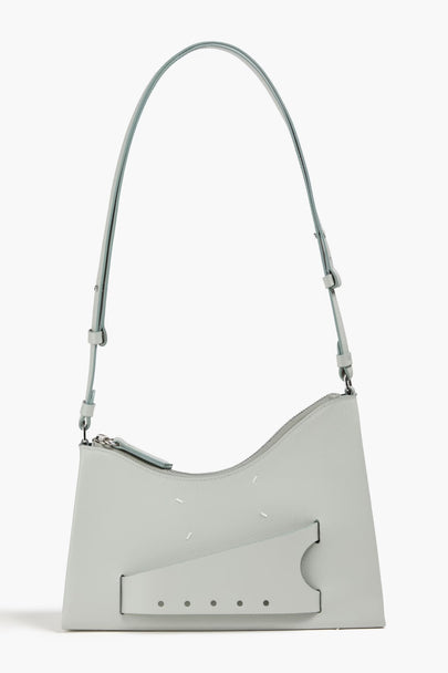 Maison Margiela Snatched Pebbled-Leather Shoulder Bag