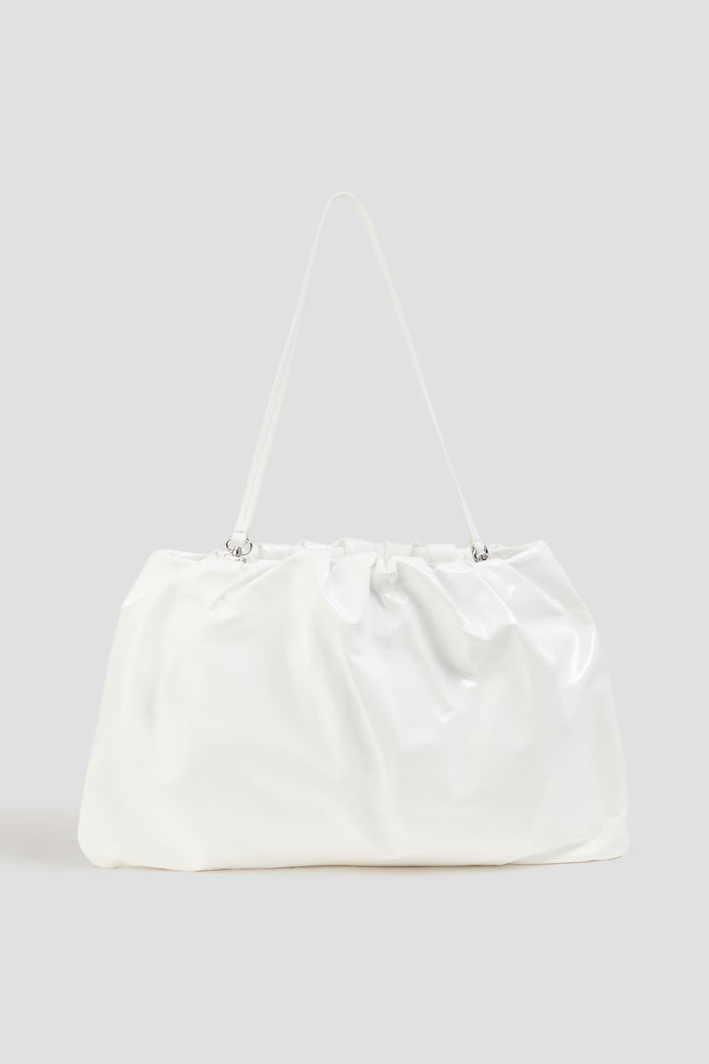 Staud Phoebe patent-leather pouch
