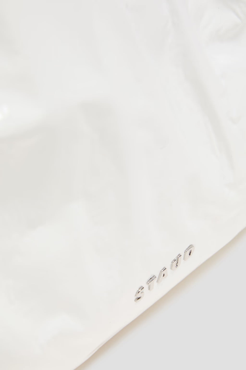 Staud Phoebe patent-leather pouch