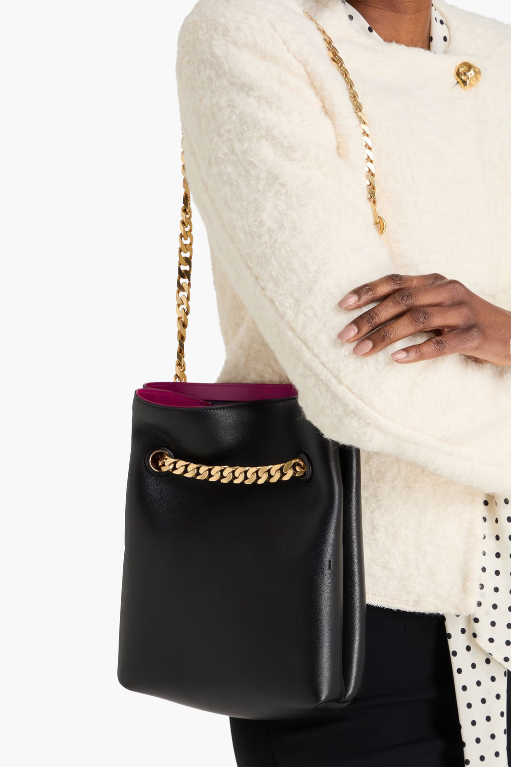 Chloé Ortense Leather Shoulder Bag
