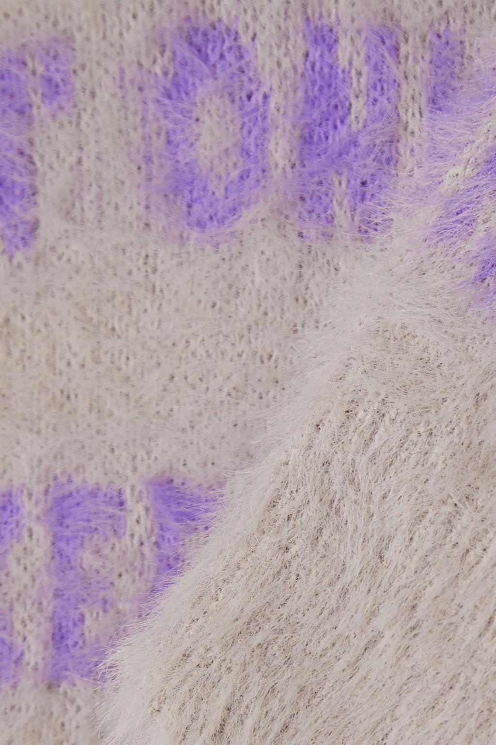Stella McCartney Cropped brushed jacquard-knit sweater