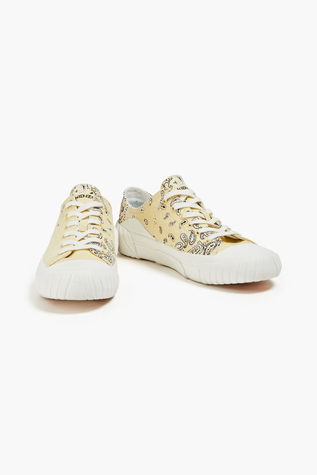 Kenzo Tiger Crest printed canvas sneakers