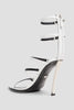 Versace Buckled Leather Sandals