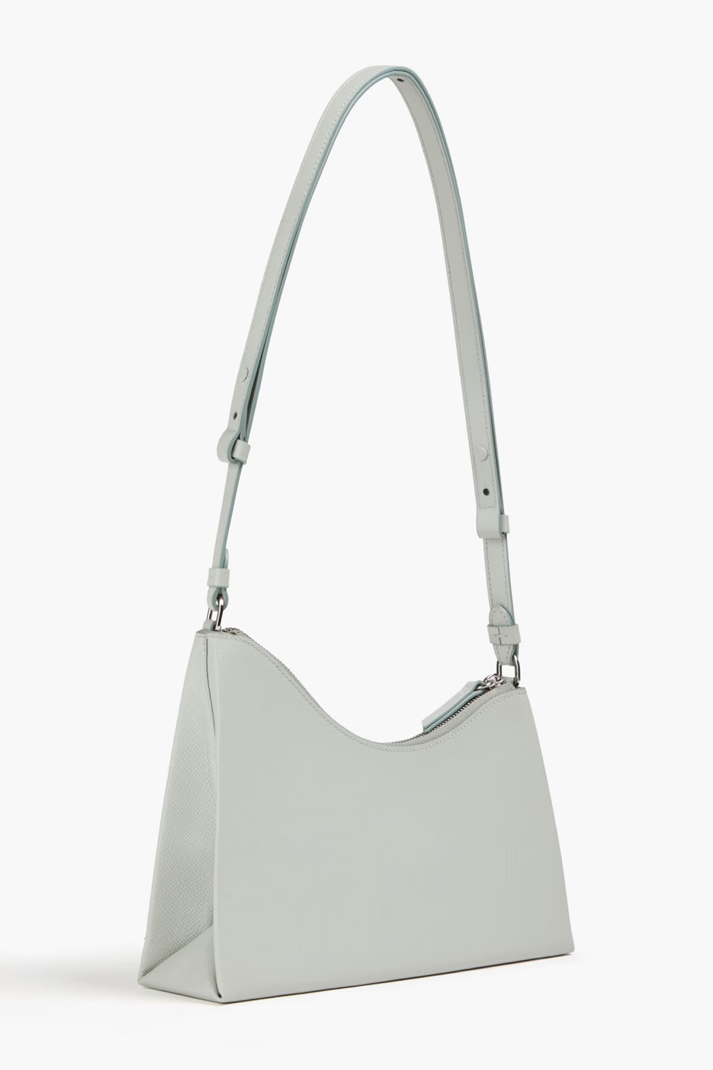 Maison Margiela Snatched Pebbled-Leather Shoulder Bag