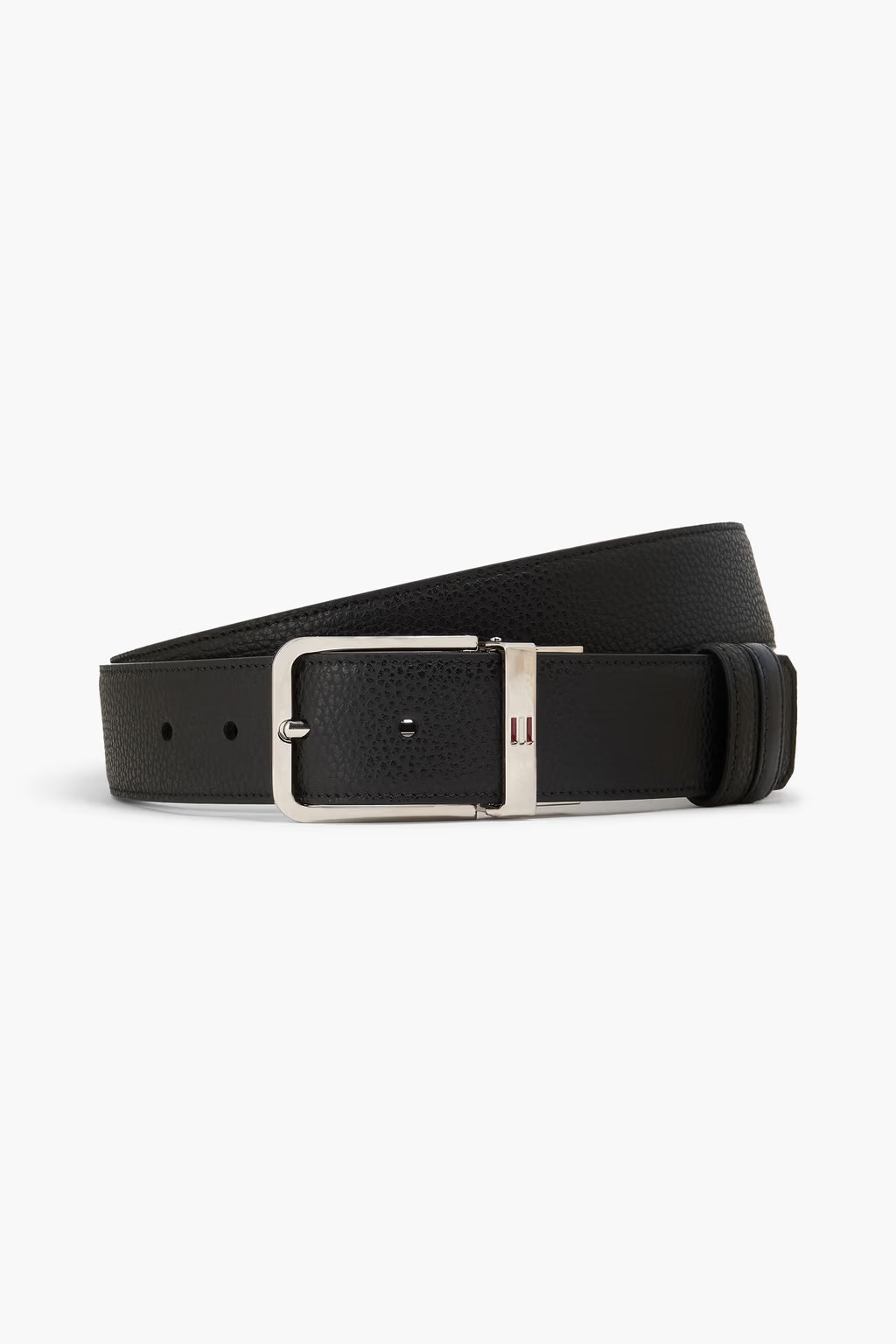 Bally Pebbled-leather belt