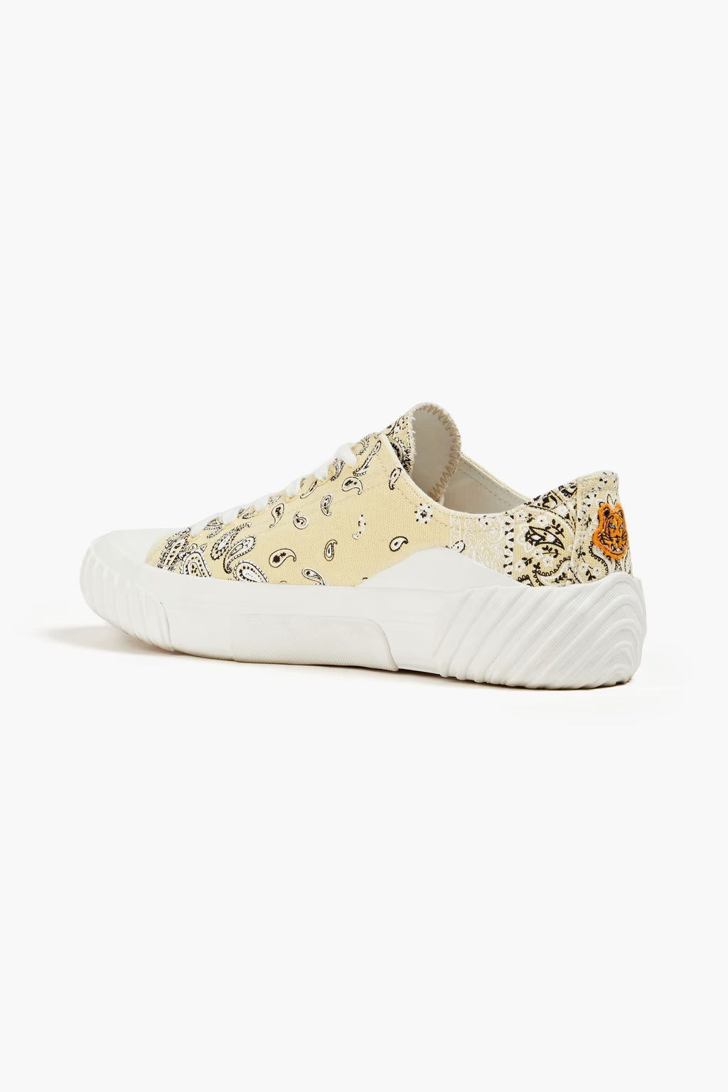 Kenzo Tiger Crest printed canvas sneakers