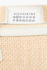 Maison Margiela 5AC Classique Leather and Faux Straw Tote